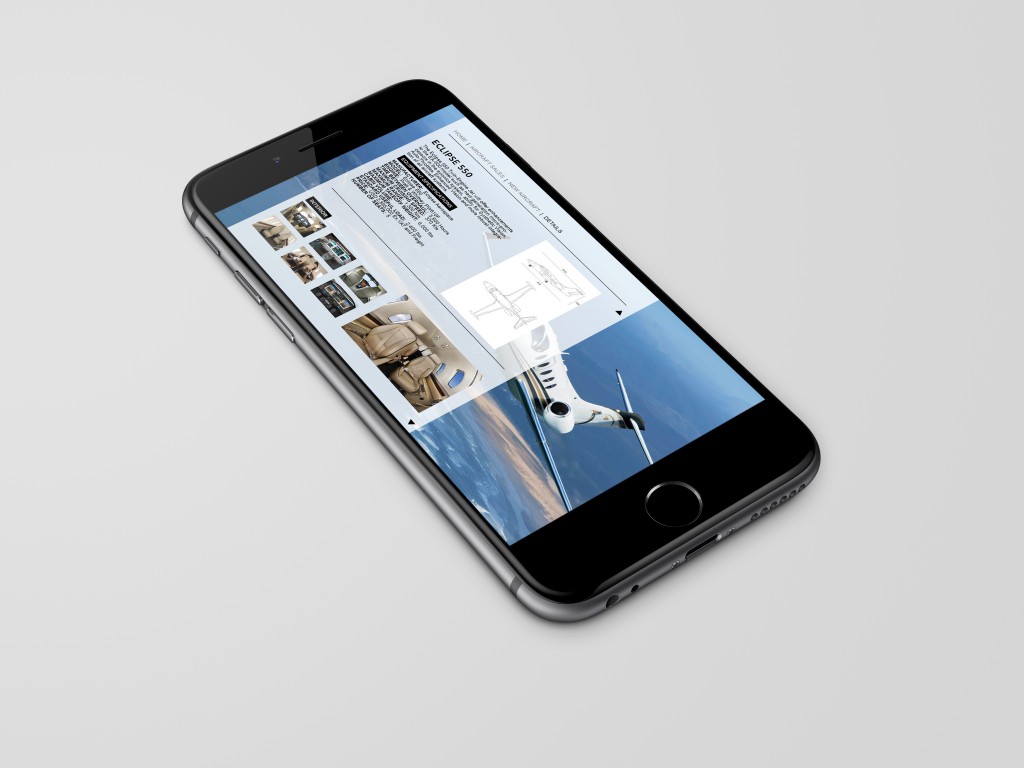 Amazing Responsive Design by London Big Idea Agency MARS SPIDERS - airline web design experts