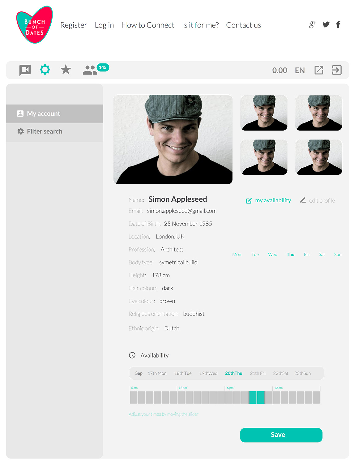 get a DATE on BunchOfDates