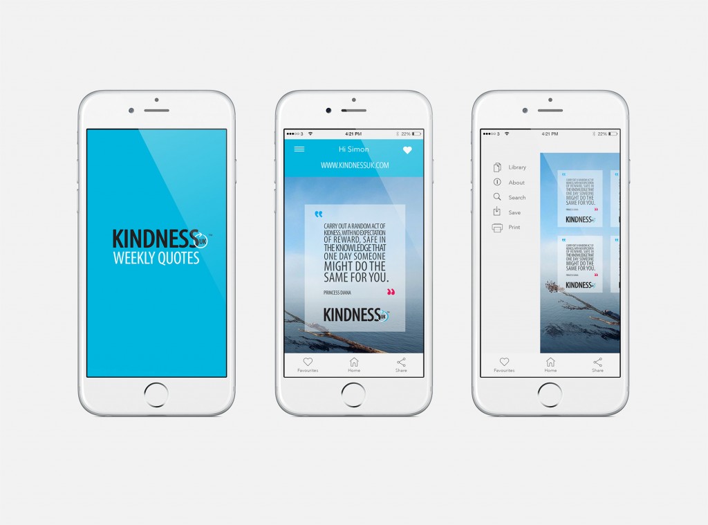 Mars Spiders Digital Agency London - web-kindness-uk-native-ios-app-lk-case-studies-screen1